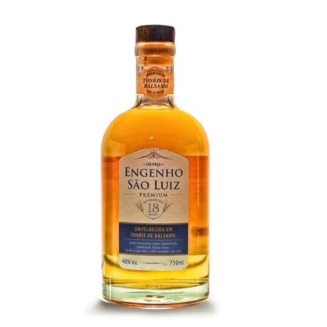 Cachaça São Luiz Premium Bálsamo 18 Meses